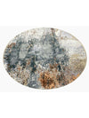 6x6 Round Modern Abstract Area Rug - 501039.