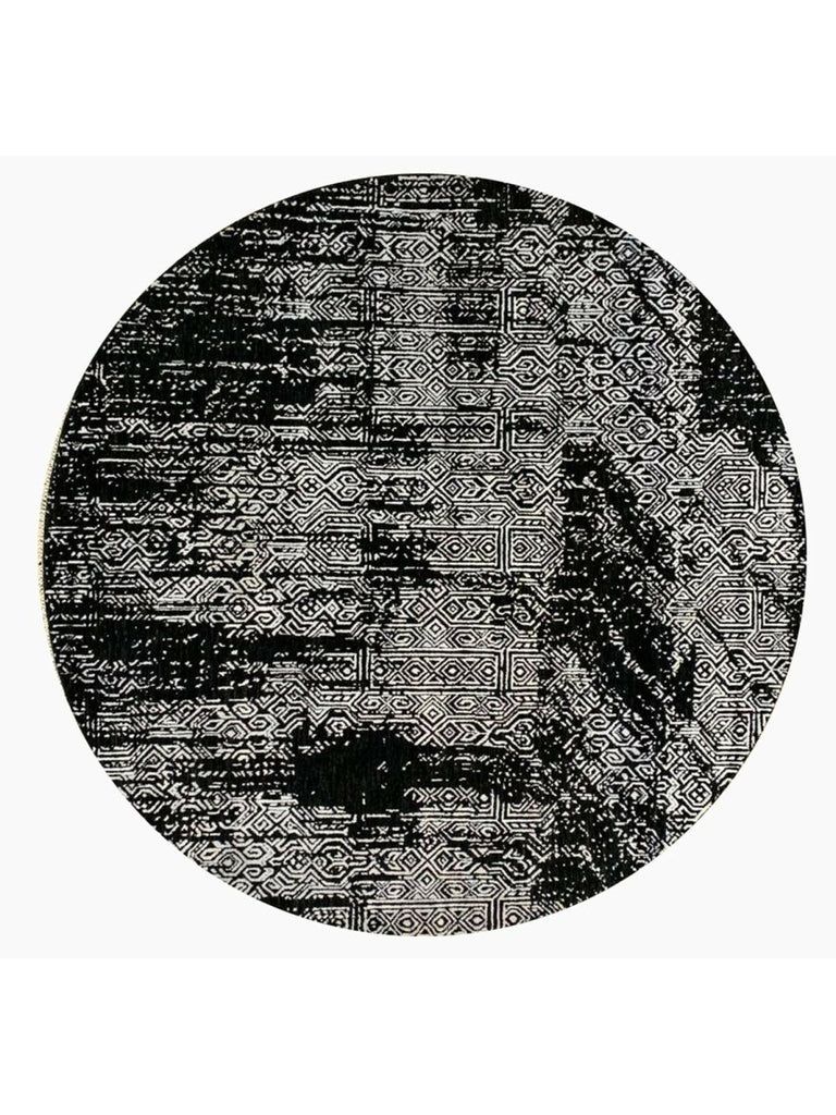 6x6 Round Modern Area Rug - 501161.