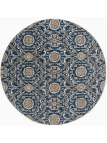  6x6 Round Transitional Area Rug - 500387.