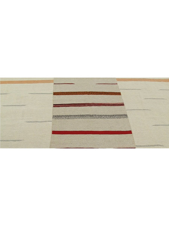 Persian Kilim Area Rug - 6.5x7.4 - Multi - 109902.