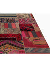 Multi  Persian Patchwork Area Rug - 6.1x7.2 - 109226.