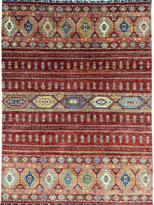  6x8 Tribal Area Rug - 500611.