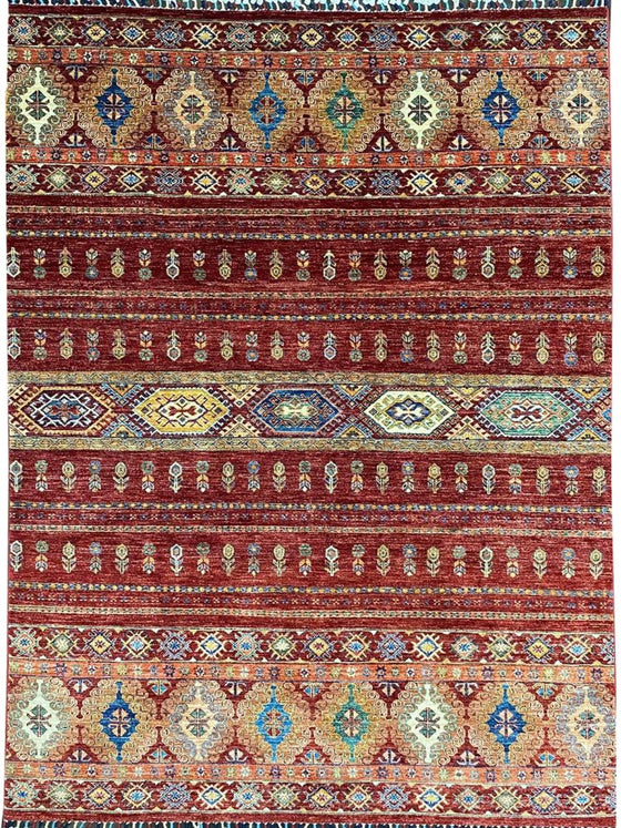 6x8 Tribal Area Rug - 500611.