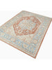 6x8 Turkish Oushak Area Rug - 111055.