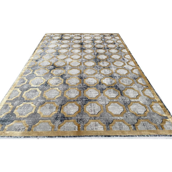 6x9 Contemporary Turkish Area Rug - 111135.