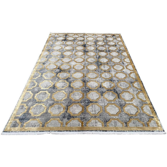 6x9 Contemporary Turkish Area Rug - 111135.