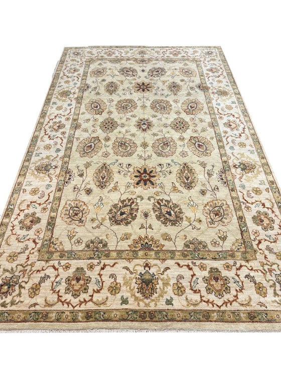 6x9 Indian Agra Area Rug - 108170.