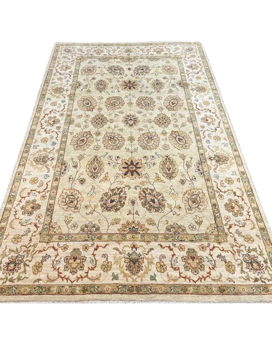 6x9 Indian Agra Area Rug - 108170.