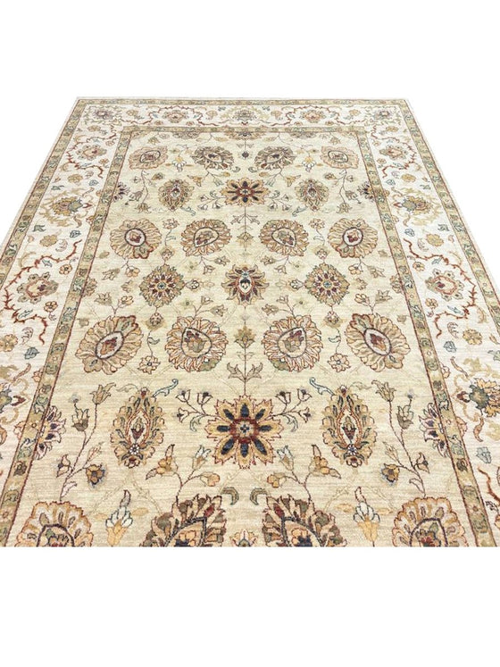 6x9 Indian Agra Area Rug - 108170.