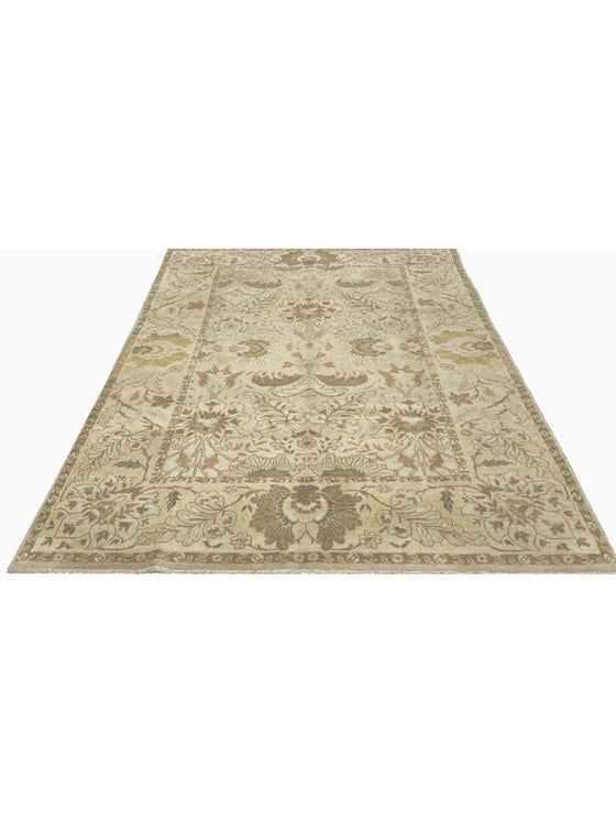 6x9 Indian Agra Area Rug - 104643.