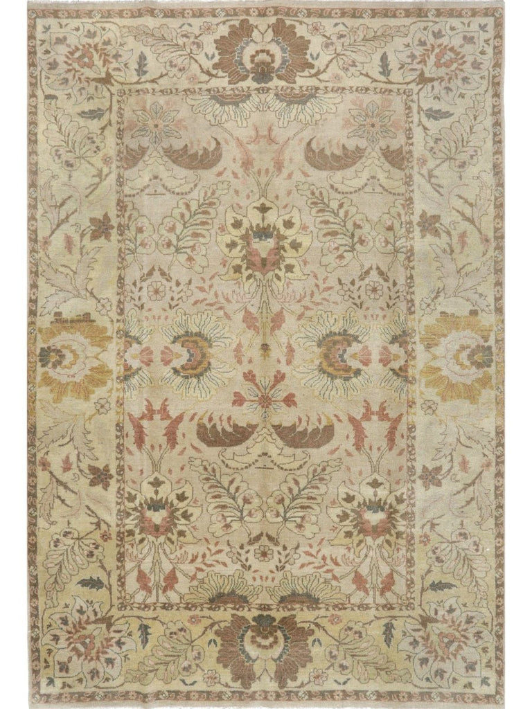 6x9 Indian Agra Area Rug - 104643.