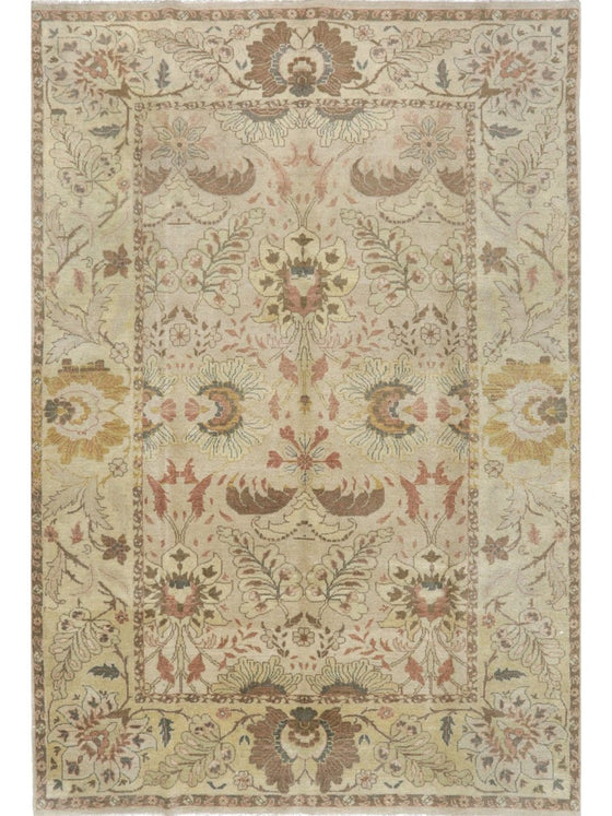 6x9 Indian Agra Area Rug - 104643.