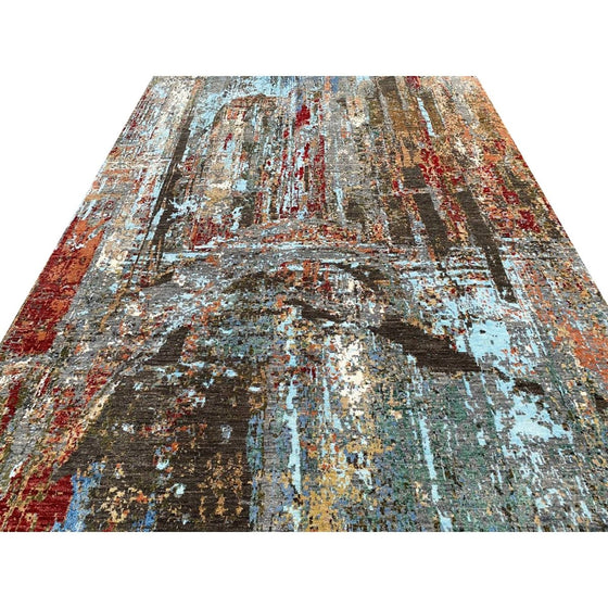 6x9 Modern Abstract Area Rug  - 502488.