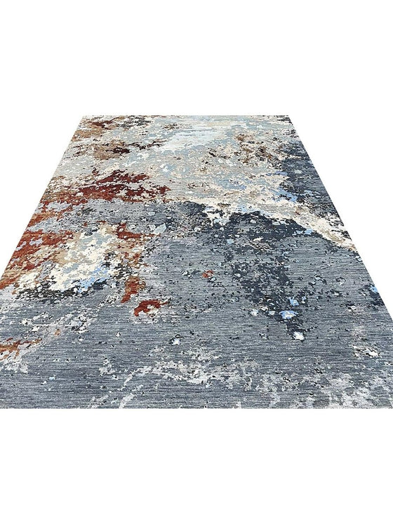 6x9 Modern Abstract Area Rug - 502615.