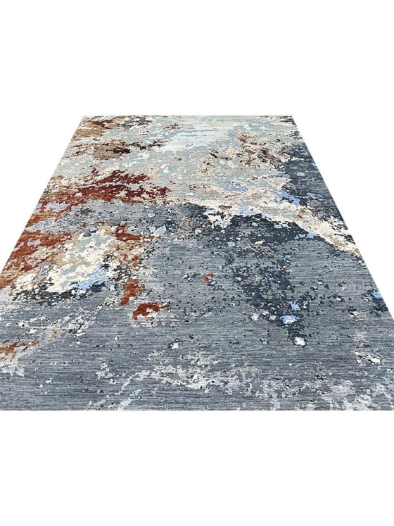 6x9 Modern Abstract Area Rug - 502615.