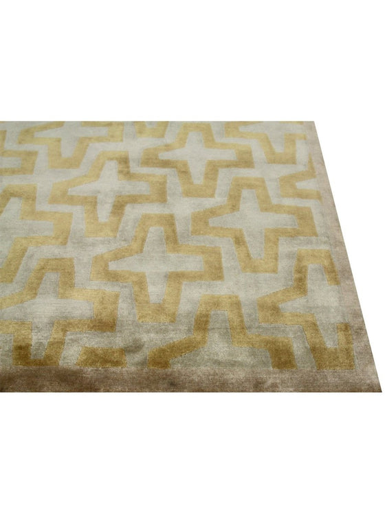 6x9 Modern Nepali Area Rug - 105690.