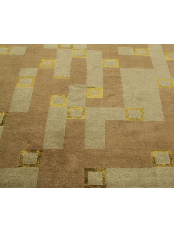 6x9 Modern Nepali Area Rug - 106094.