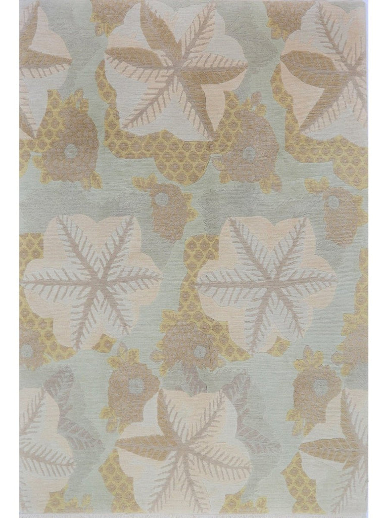 6x9 Modern Tibetan Area Rug - 102443.