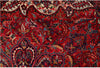6x9 Old Persian Heriz Area Rug - 110814.