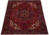 6x9 Old Persian Heriz Area Rug - 110814.