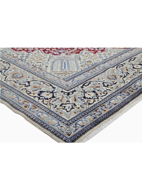 6x9 Old Persian Naein Masterpiece Rug - 110432.