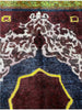 6x9 Overdyed Persian Area Rug -110942.