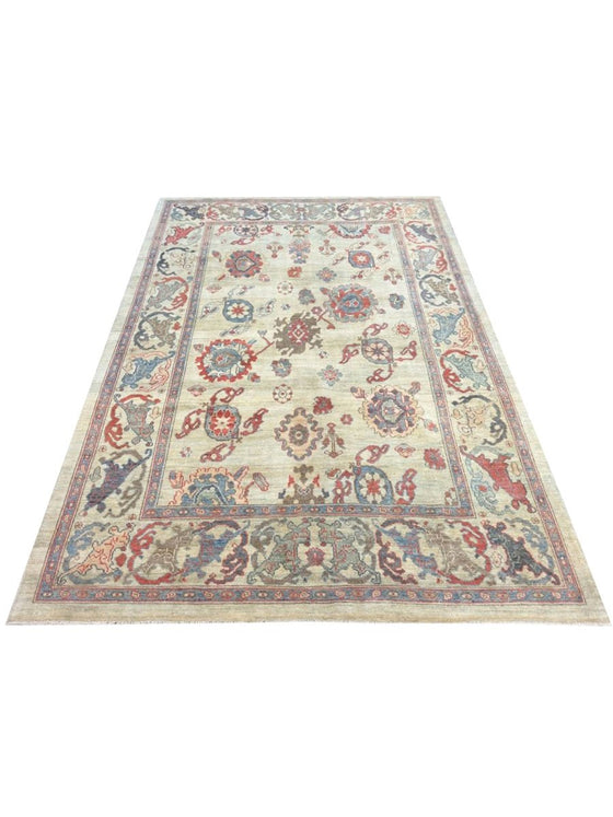 6x9 Persian Sultanabad Area Rug - 110912.