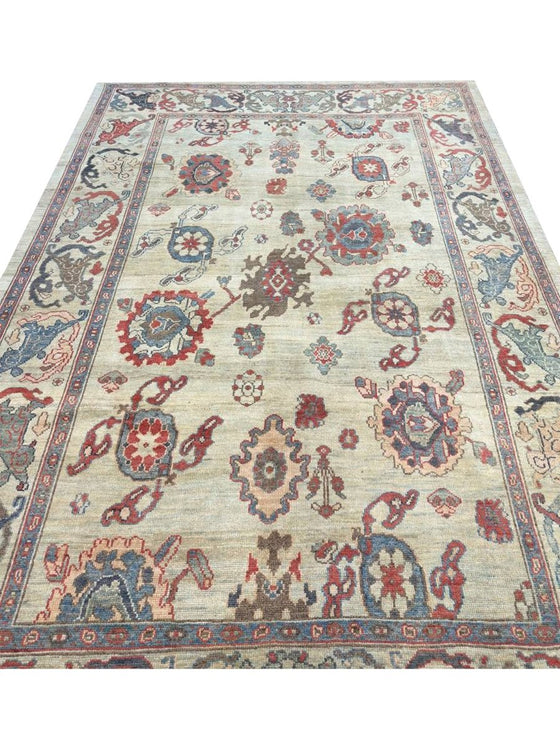 6x9 Persian Sultanabad Area Rug - 110912.