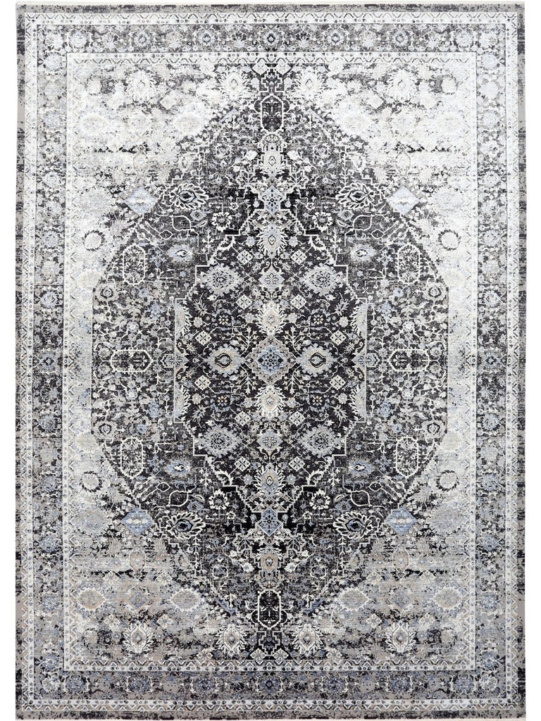 6x9 Transitional Turkish Area Rug - 111132.