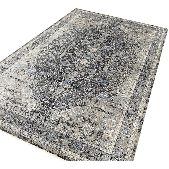 6x9 Transitional Turkish Area Rug - 111132.