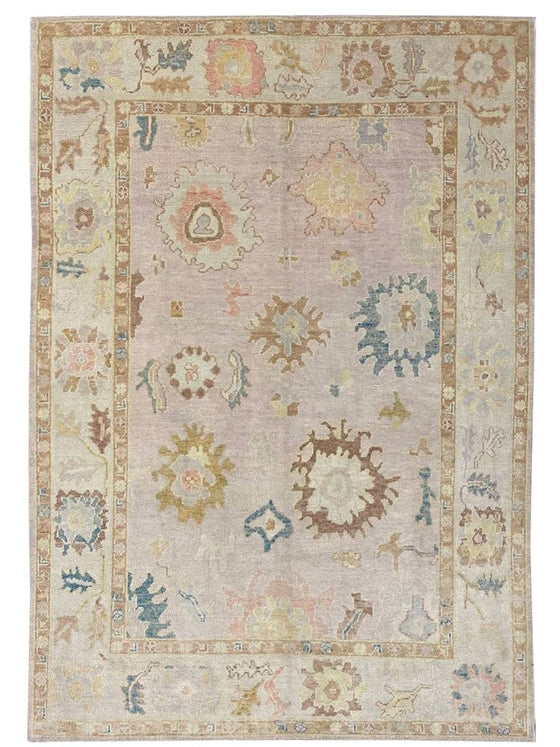 6x9 Turkish Oushak Area Rug - 111077.