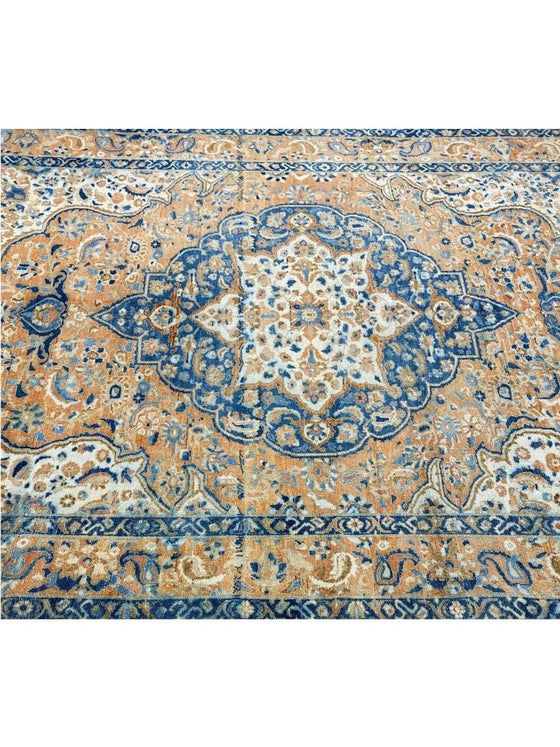 7x10 Antique Persian Bakhtiari Area Rug - 102524.