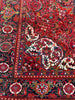 7x10 Antique Persian Heriz Area Rug - 100102.