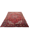 7x10 Antique Persian Heriz Area Rug - 100102.