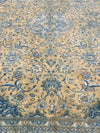 7x10 Antique Persian Sarouk Area Rug - 108665.