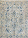 7x10 Antique Persian Tabriz Area Rug - 101103.