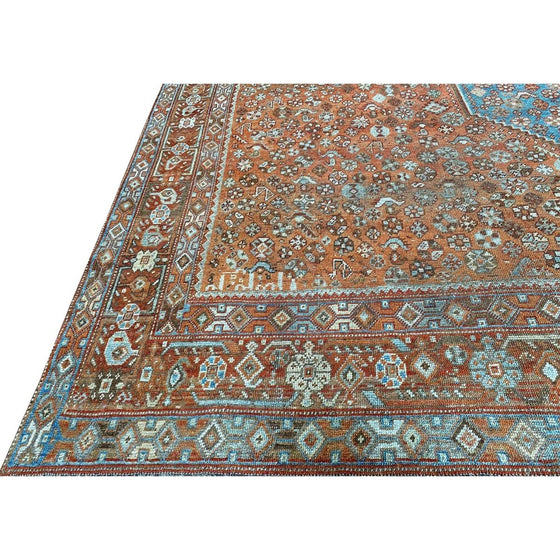 7x10 Antiques Persian Shiraz Area Rug - 111164.