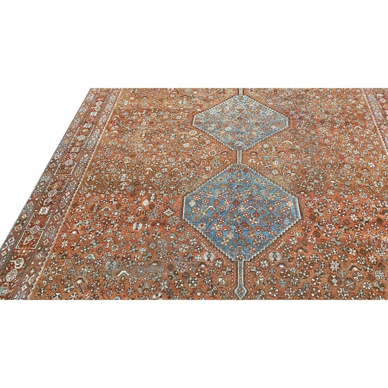 7x10 Antiques Persian Shiraz Area Rug - 111164.