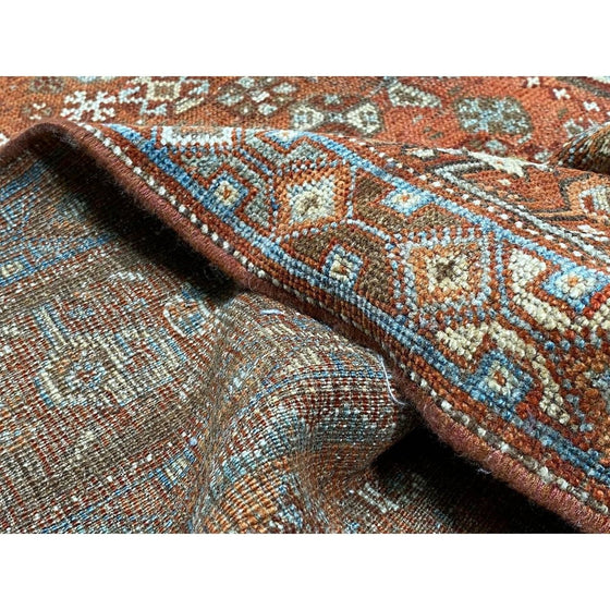 7x10 Antiques Persian Shiraz Area Rug - 111164.