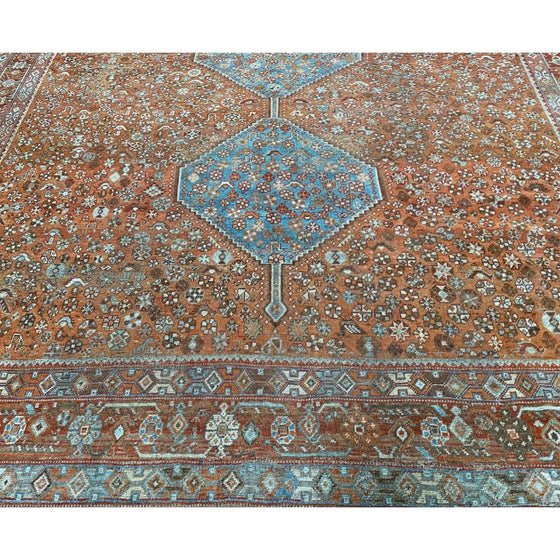 7x10 Antiques Persian Shiraz Area Rug - 111164.