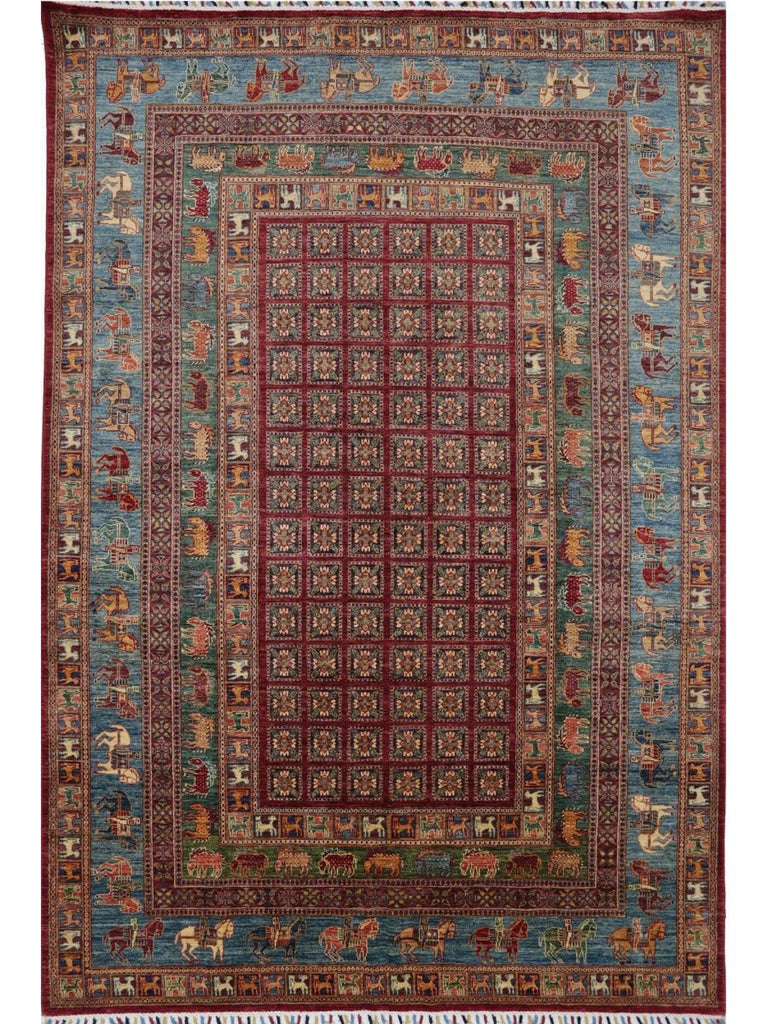 7x10 Tribal Area Rug - 501251.