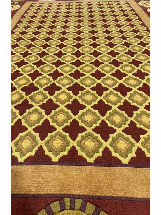 7x10 Modern Tribal Area Rug - 110603.