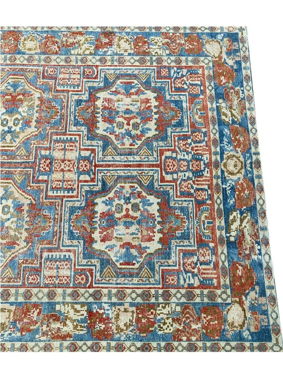 7x10 Old Persian Bakhtiari Area Rug - 101193.