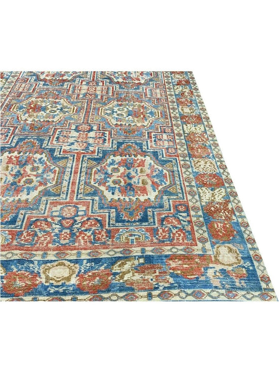 7x10 Old Persian Bakhtiari Area Rug - 101193.