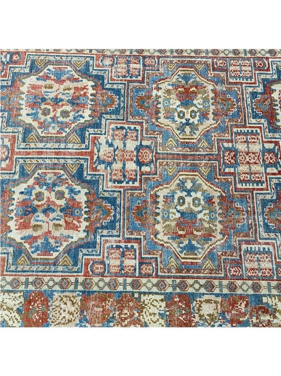 7x10 Old Persian Bakhtiari Area Rug - 101193.