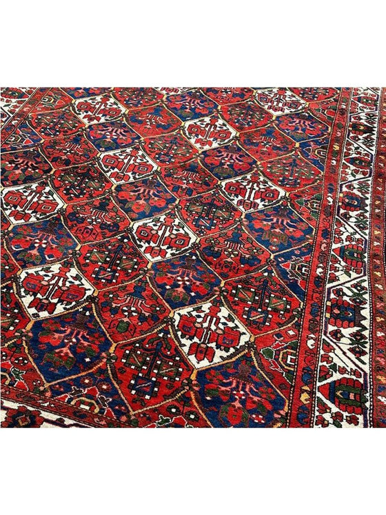 7x10 Old Persian Bakhtiari Area Rug - 102245.