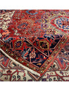 7x10 Old Persian Heriz Area Rug – 110312.