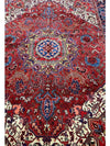 7x10 Old Persian Heriz Area Rug – 110312.