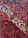 7x10 Old Persian Heriz Area Rug – 110312.