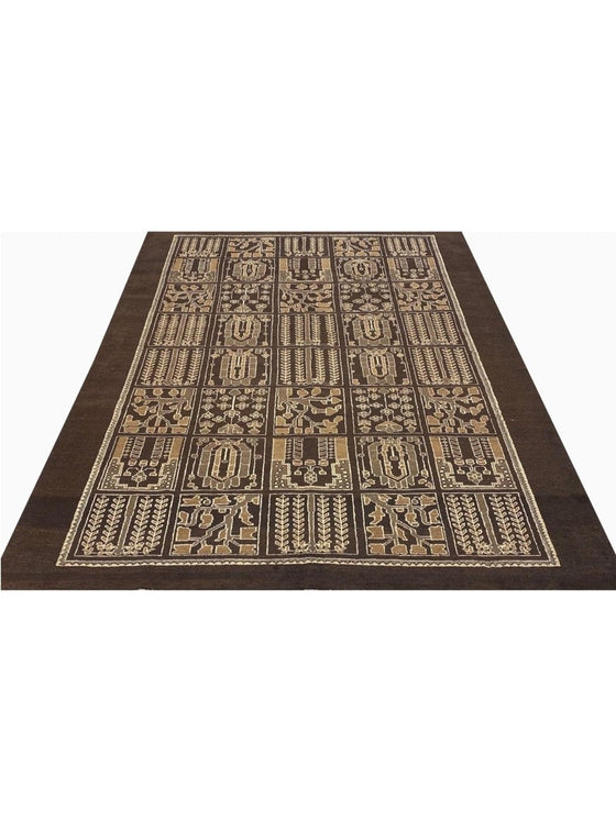 7x10 Old Persian Shiraz Area Rug - 109377.